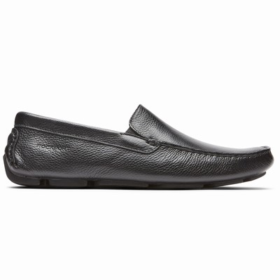 Rockport Rhyder Venetian Freizeitschuhe Herren Schwarz KAJ-279503